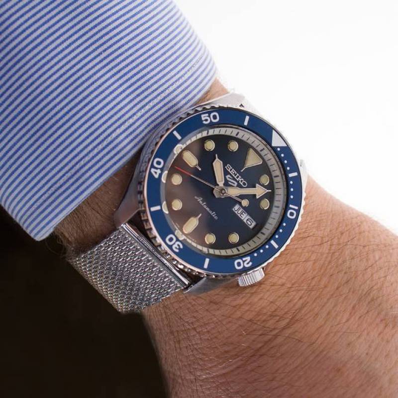 Jual Seiko Sport Sense Style Automatic Jam Tangan Pria Mesh