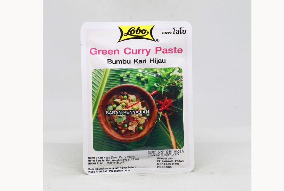 Lobo green curry paste top