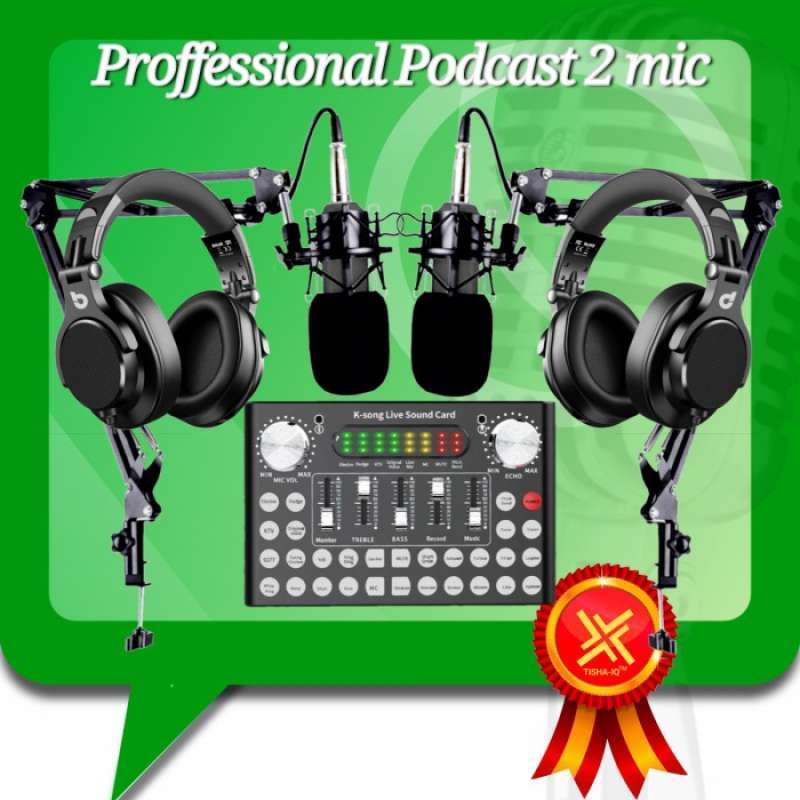 Headphone untuk on sale podcast