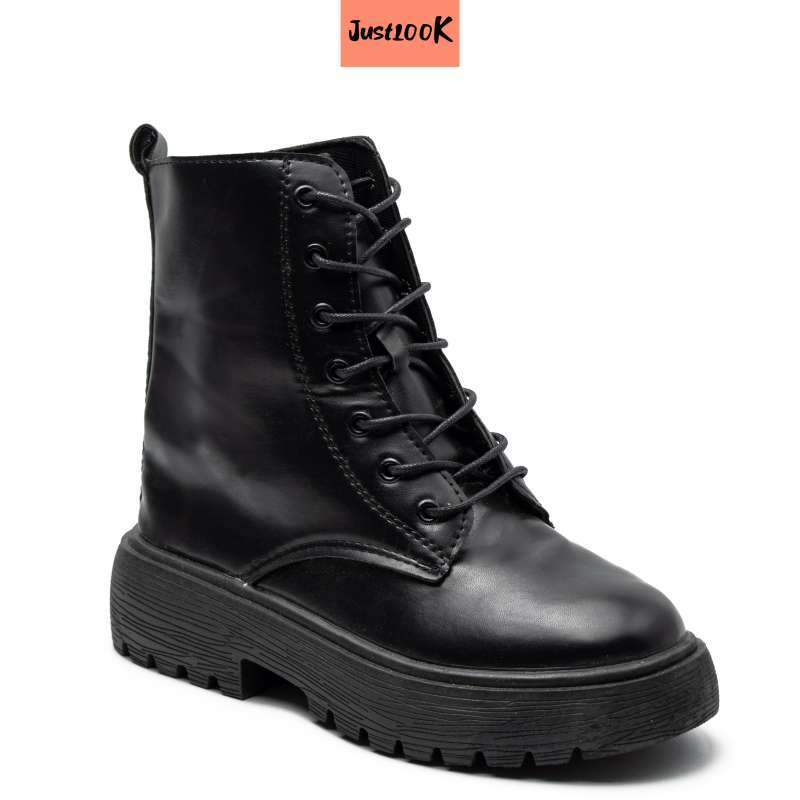 JustLook Jiyeong Boots Sepatu Sneakers Wanita Sneakers Shoes Fashion Korea