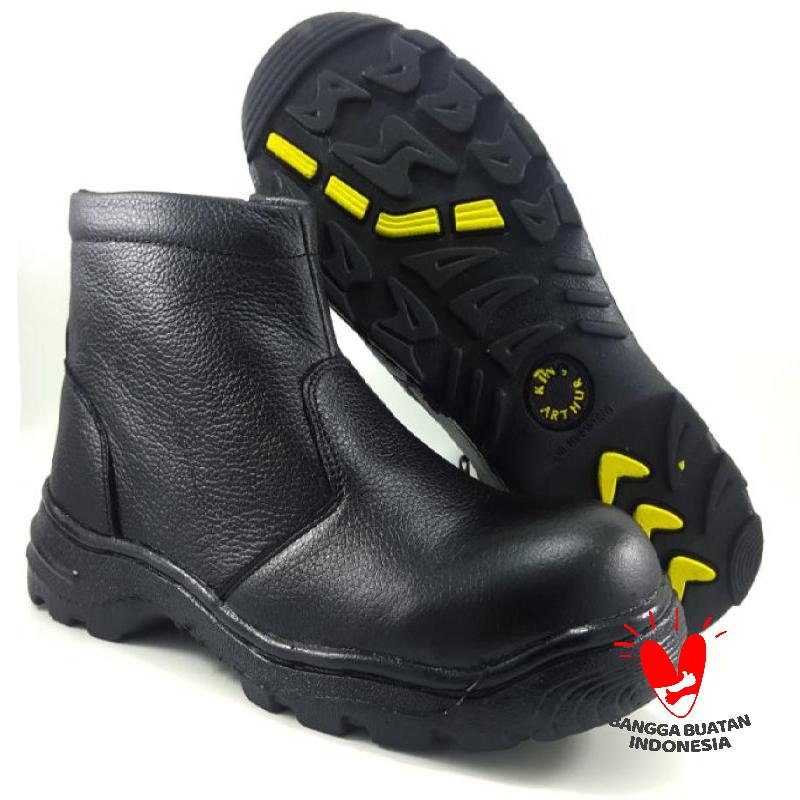 Jual Sepatu Safety Boots Retsleting Kulit Asli Ka55 Online Oktober 2020 Blibli Com