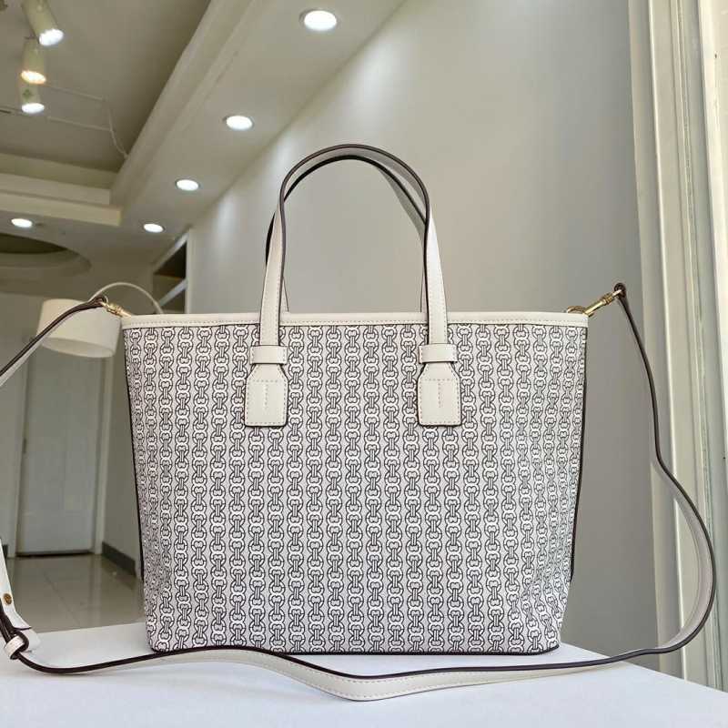 Tory burch gemini link tote ivory new arrivals