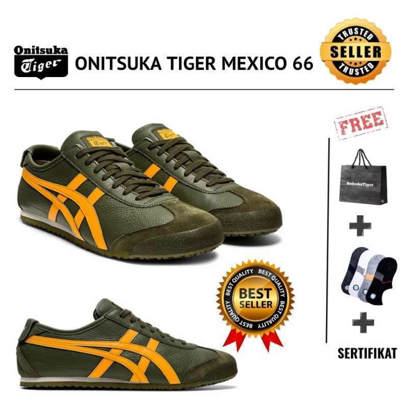 Promo Sepatu Onitsuka tiger original mexico 66 green yellow Diskon 63% di  Seller Welcome To Store - Cilandak Timur, Kota Jakarta Selatan | Blibli