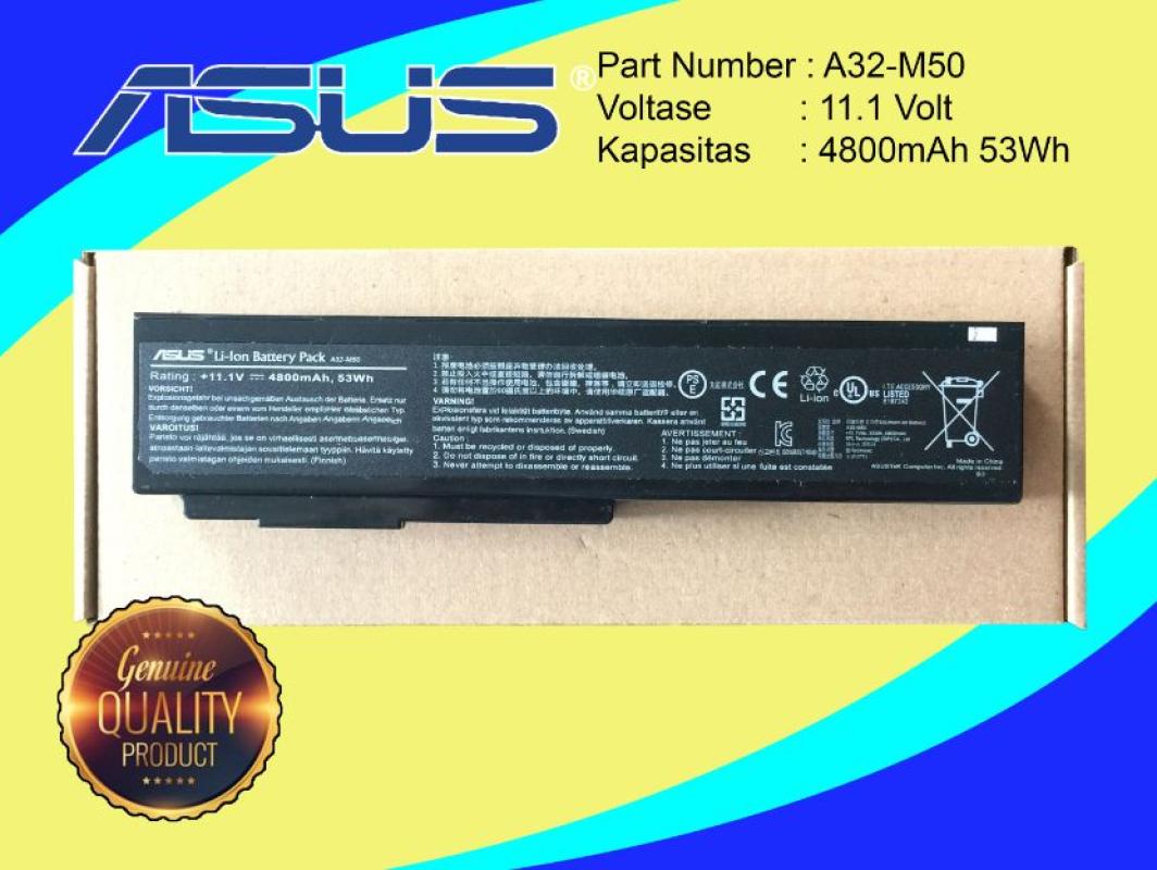 Jual Asus Baterai Laptop For Asus M50 N43 N43s N43sl N53 N53j N53s N53sv N61 Online Desember 2020 Blibli