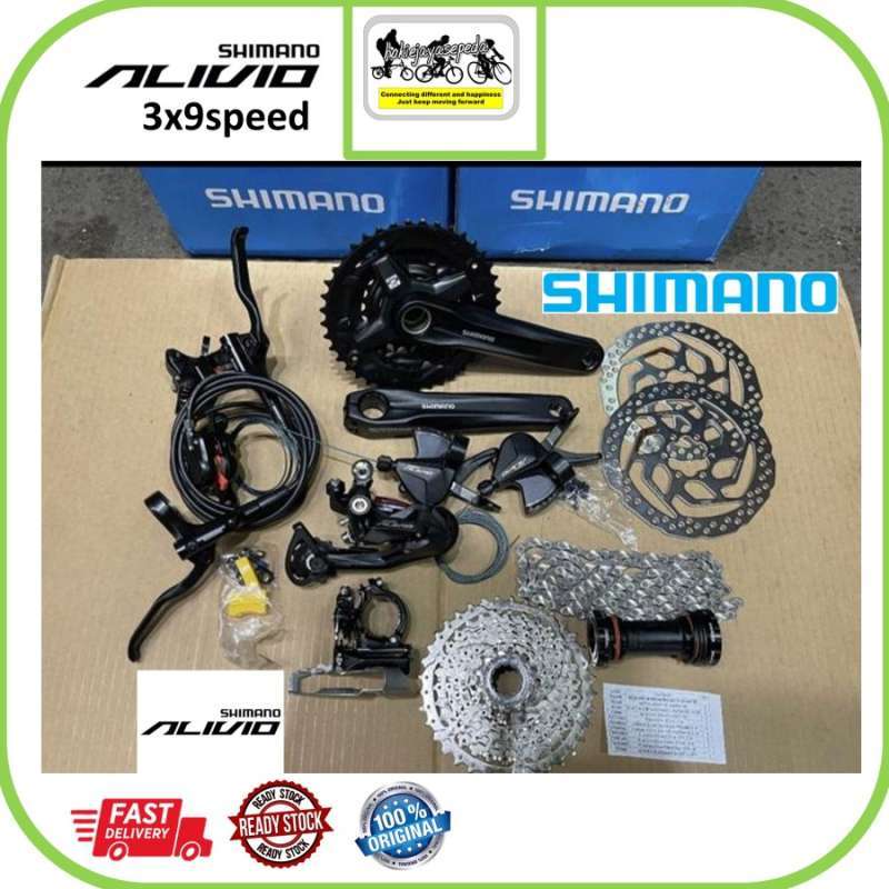 Harga groupset shimano deore 9 speed hotsell