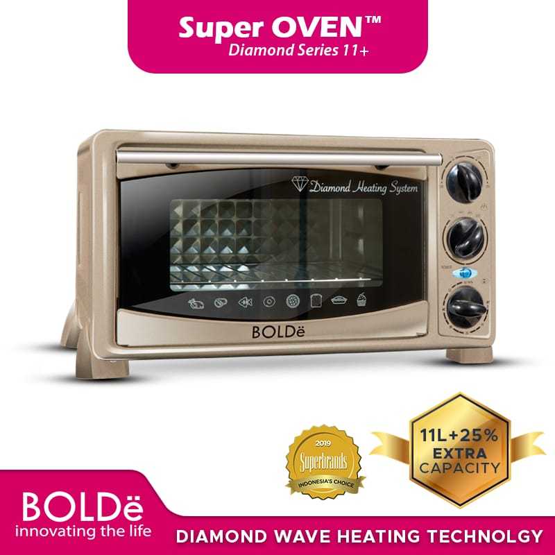 Jual Bolde Diamond Series Super Oven 11 L Online September 2020 Blibli Com