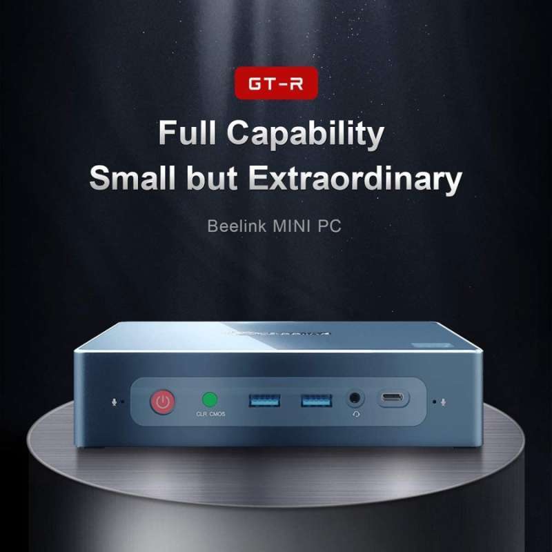 Beelink GTR Mini PC AMD Ryzen 3550H 8GB RAM 256GB SSD Windows 11 Pro