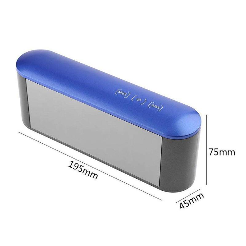 Jual H Ikea Ts S25 Led Digital Snooze Table Mirror Alarm Clock With Thermometer Hygrometer Humidity Temperature Desk Clock Murah September 2020 Blibli Com