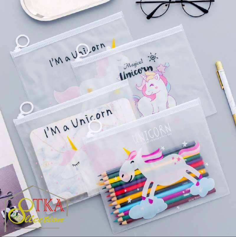 Pouch transparan shop