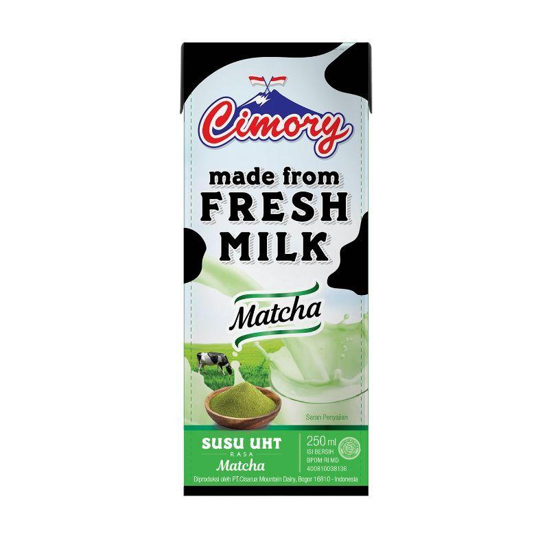 CIMORY UHT MILK MATCHA 250ML