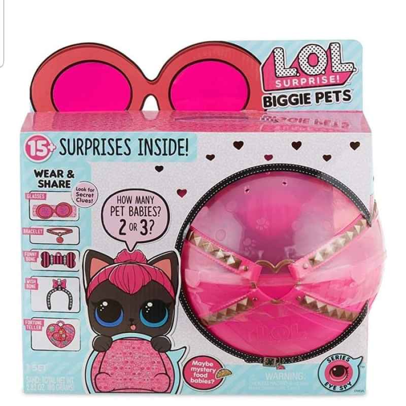 lol surprise biggie pets video