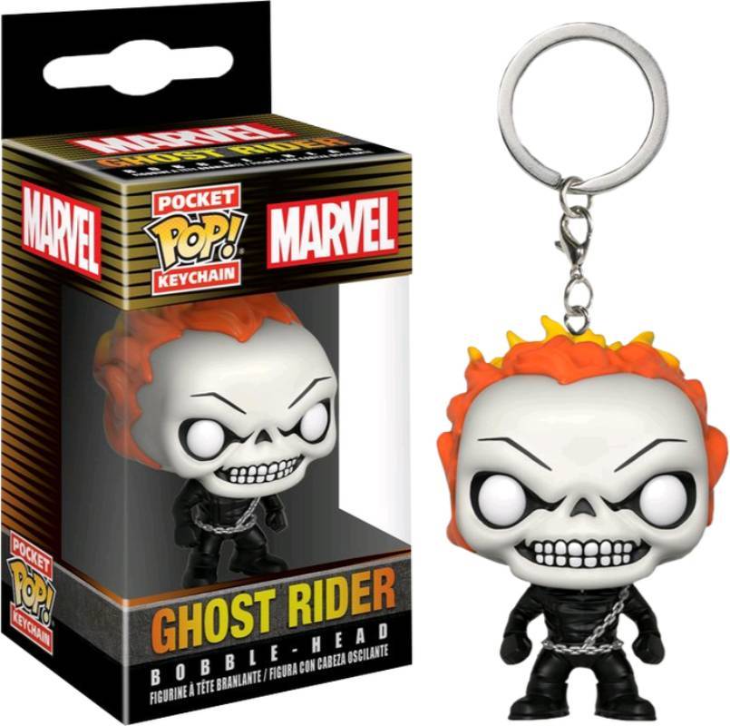 Funko Marvel Agents of S.H.I.E.L.D. Keychain Ghost Rider Plush Vinyl