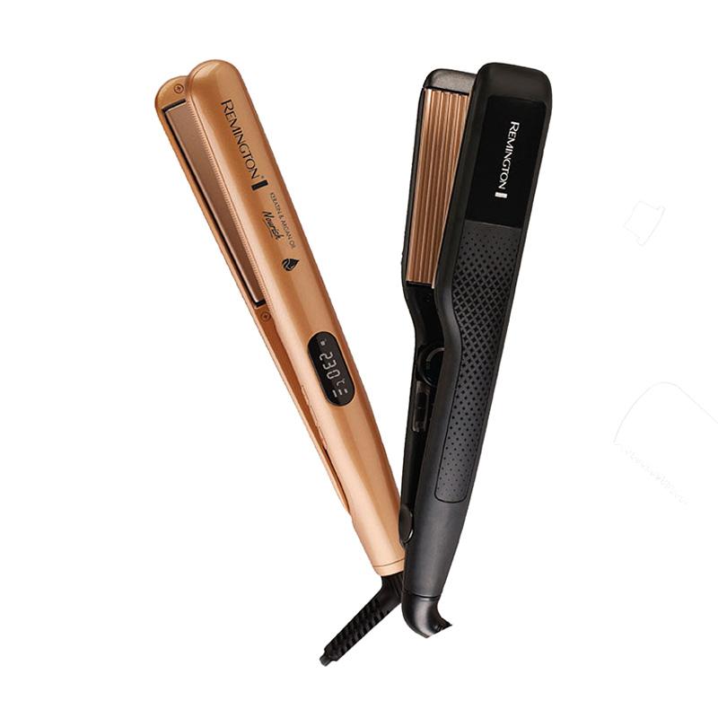 Jual Remington Keratin Argan Oil S7500 Catokan Rambut Ceramic Crimp Catok Akar S3580 Set Bundle Online November 2020 Blibli Com