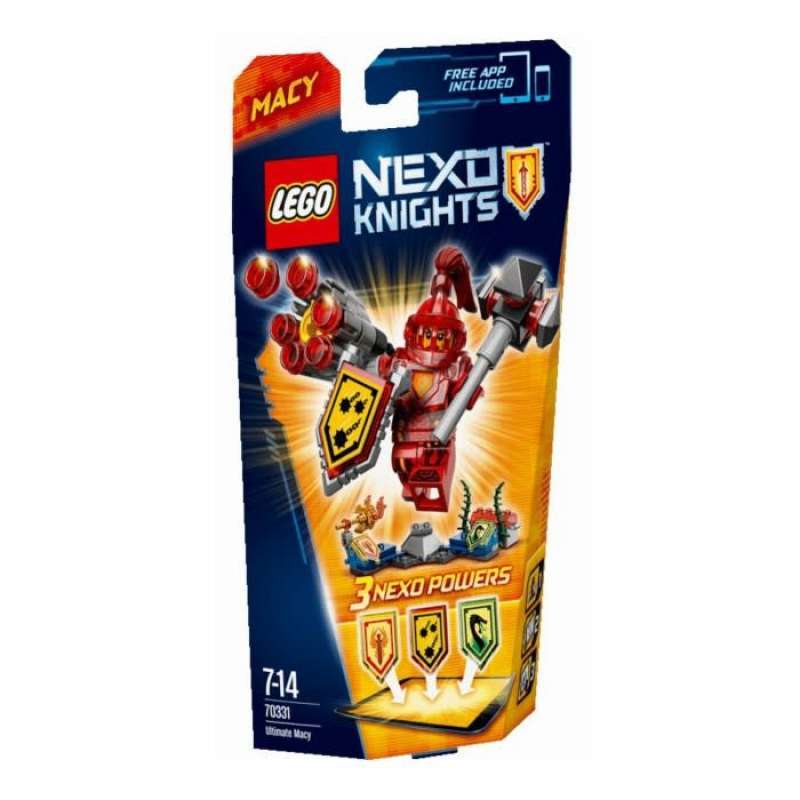 Promo LEGO Nexo Knights Ultimate Macy 70331 Diskon