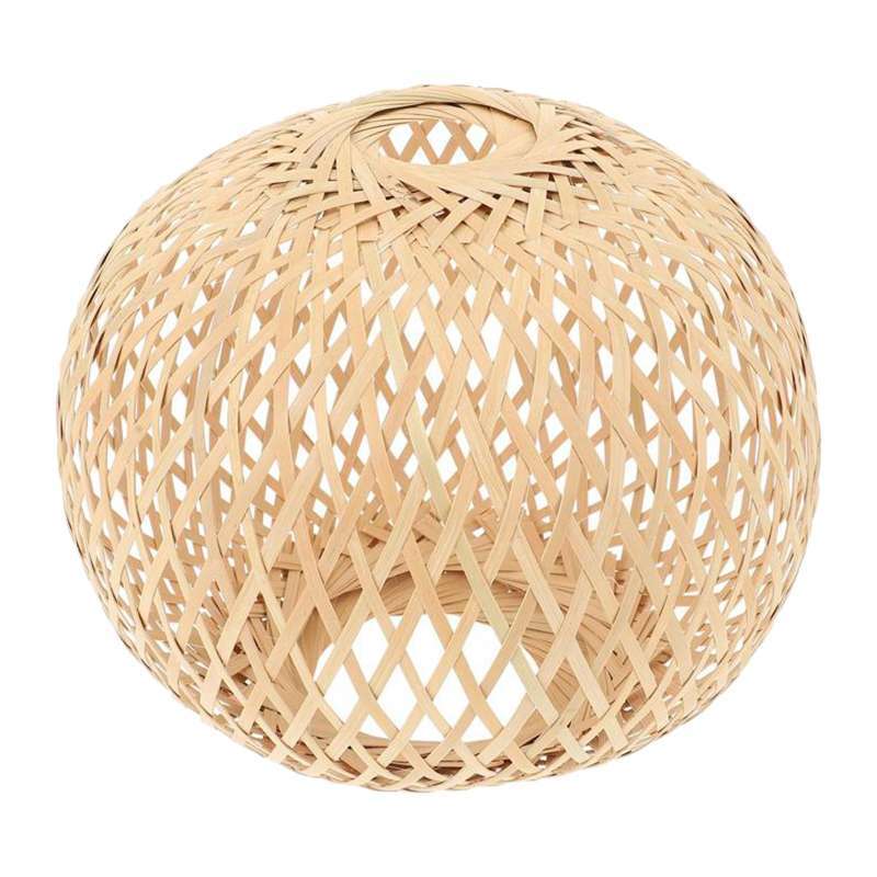 Promo Bamboo Woven Lampshade Hanging 