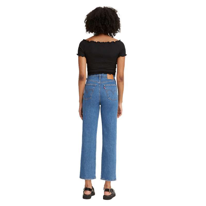 Women's Ribcage Straight Ankle Jeans 