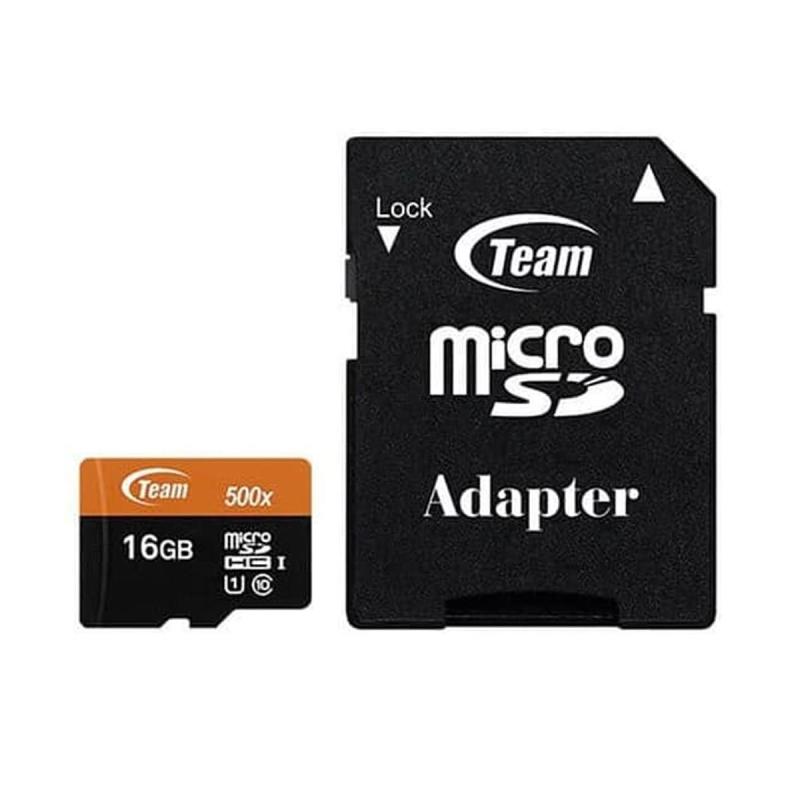 Jual Team Microsd Uhs 1 Memory Card Adapter Speed 500 X 16 Gb Online November 2020 Blibli