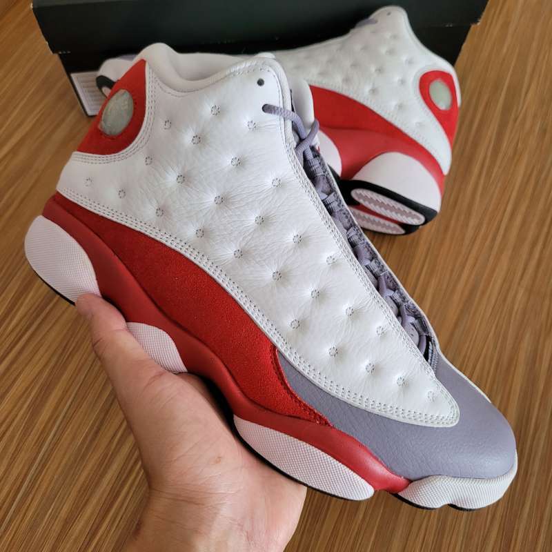Air jordan 13 top retro grey toe