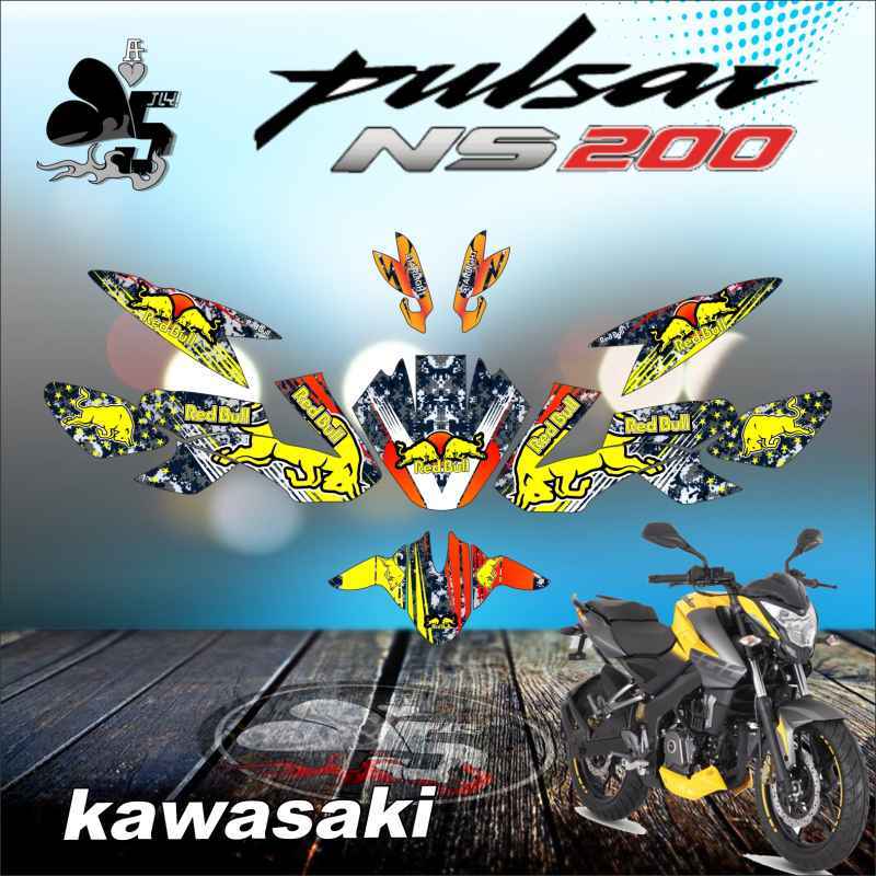 Promo STICKER DECAL KAWASAKI PULSAR 