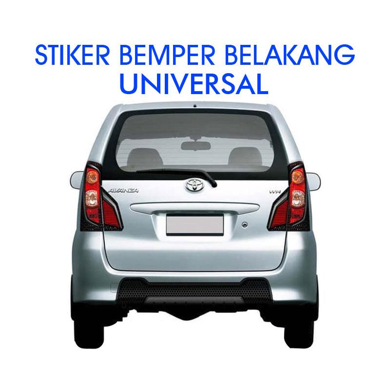 Jual Kld Universal A Stiker Bemper Belakang Mobil For Toyota