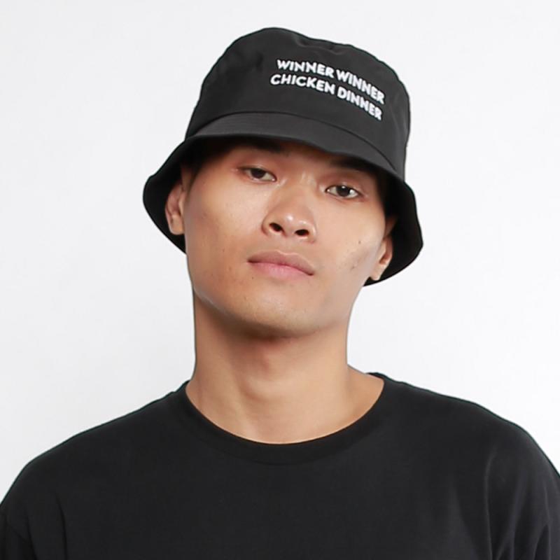 Promo Eatlah Bucket Hat Bordir White 