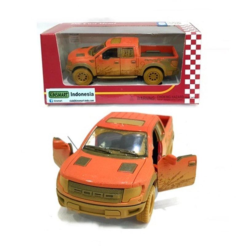 Jual Kinsmart 5365wf Ford F 150 Raptor Supercraw Diecast Red 19 1 32 Online Desember 2020 Blibli