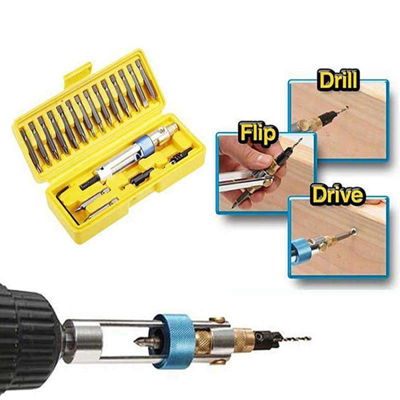 20 pcs set on sale drill flip drive