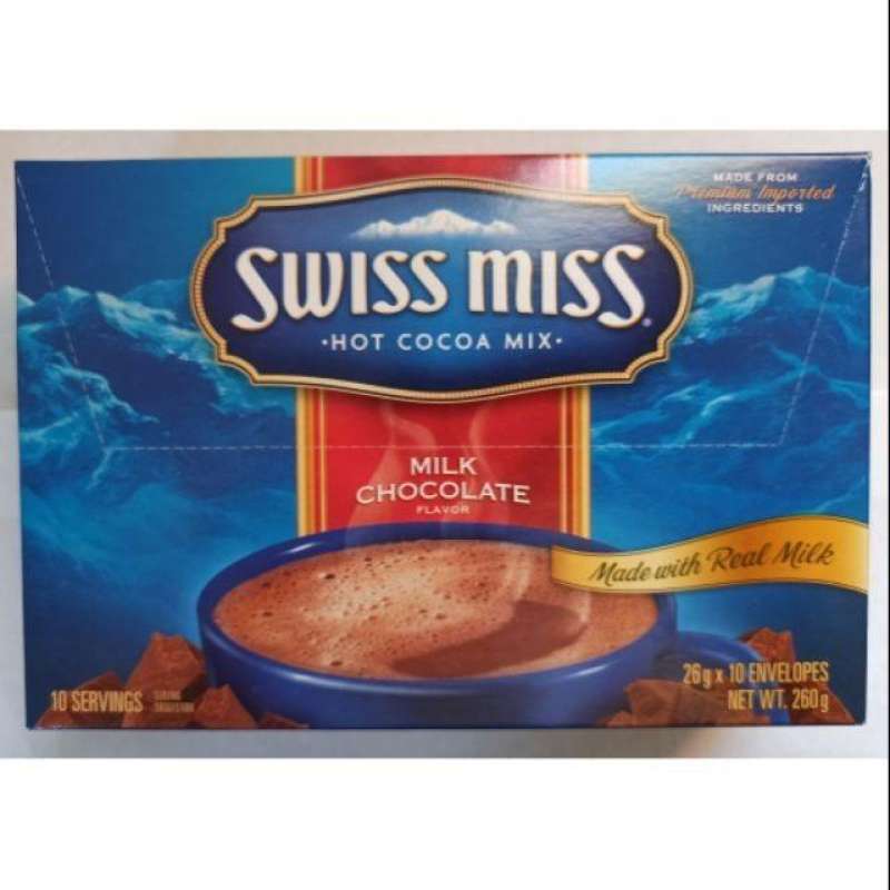 Swiss Miss Milk Chocolate Flavor Hot Cocoa Mix 3in1 207gr - Swissmiss