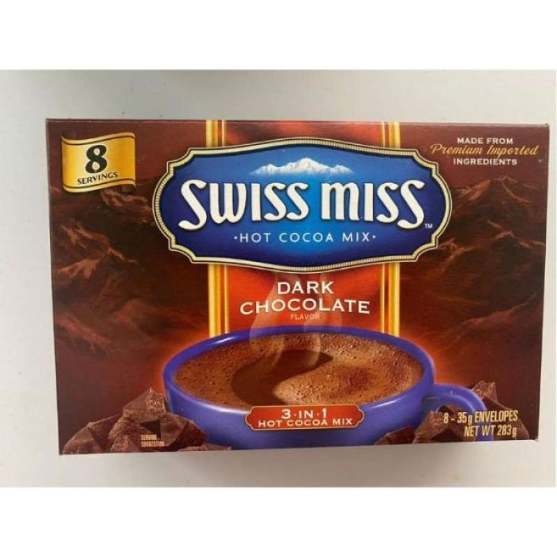 Jual Swiss Miss Hot Cocoa Mix Dark Chocolate Flavor 248gr ...