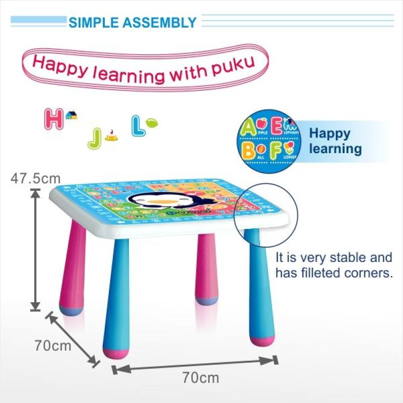 puku 30502 baby table 2 chair kursi dan meja anak