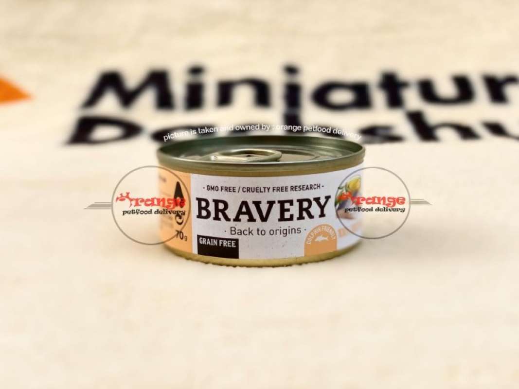 Promo Oem Bravery Kitten Mackarel 70 Gr Cat Wet Food Makanan Basah