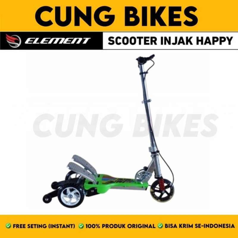 Jual Scooter Pedal Injak Alloy Otoped Skuter Anak Element Rmb