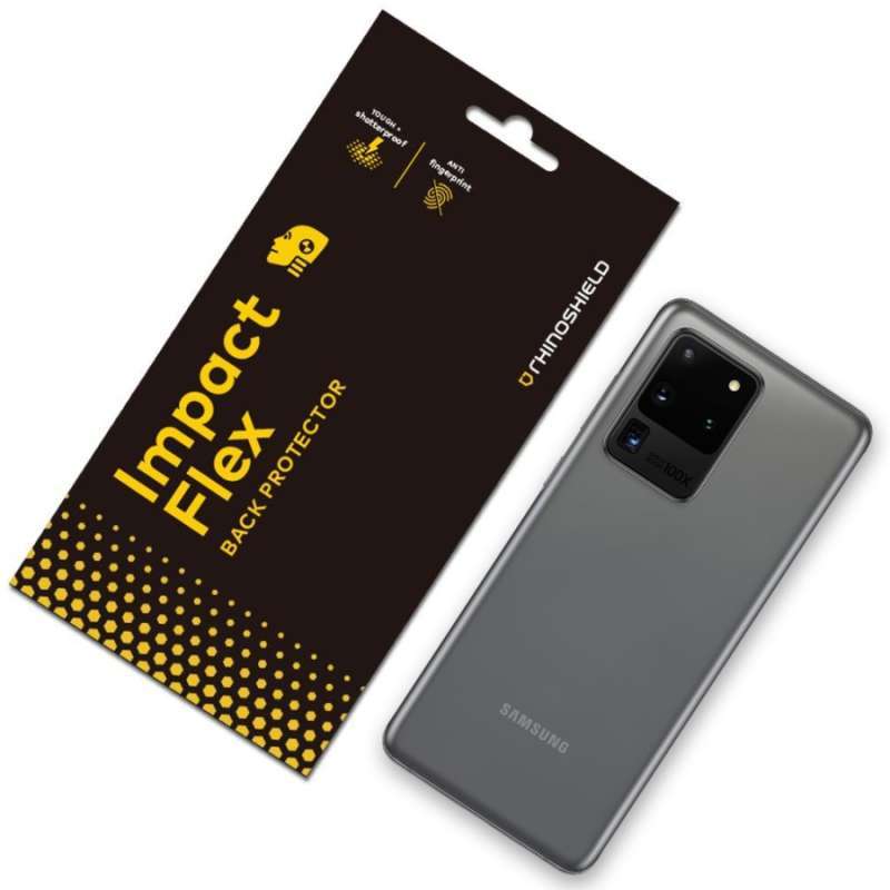 Rhinoshield Impact Flex Back Protector Samsung S20 S20 Plus S20 Ultra