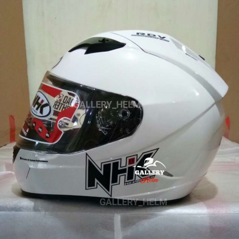 Helm nhk full face putih top