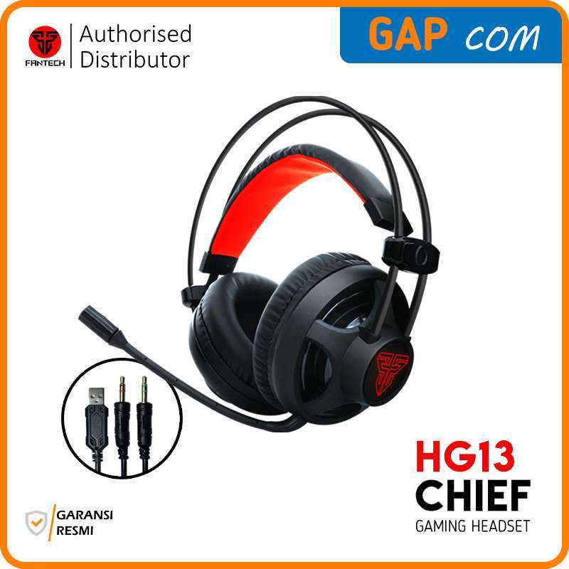 Promo Headset Gaming Fantech HG13 Chief 3.5mm TRS USB Surround