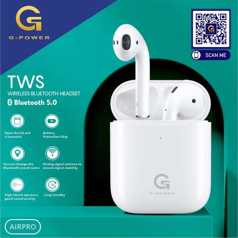 Wireless headset top murah