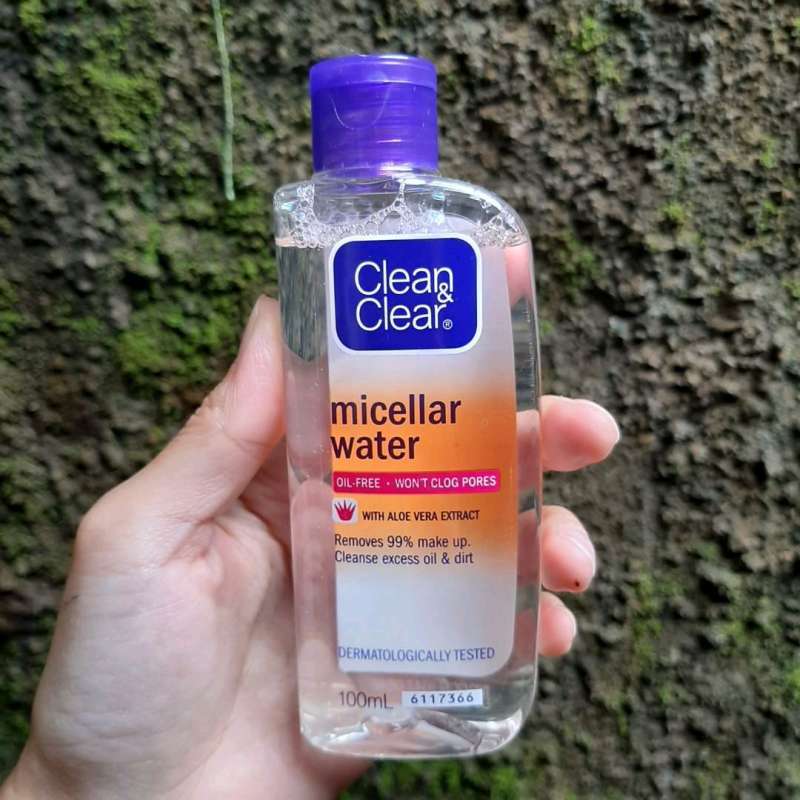 Clean and clear micellar best sale water