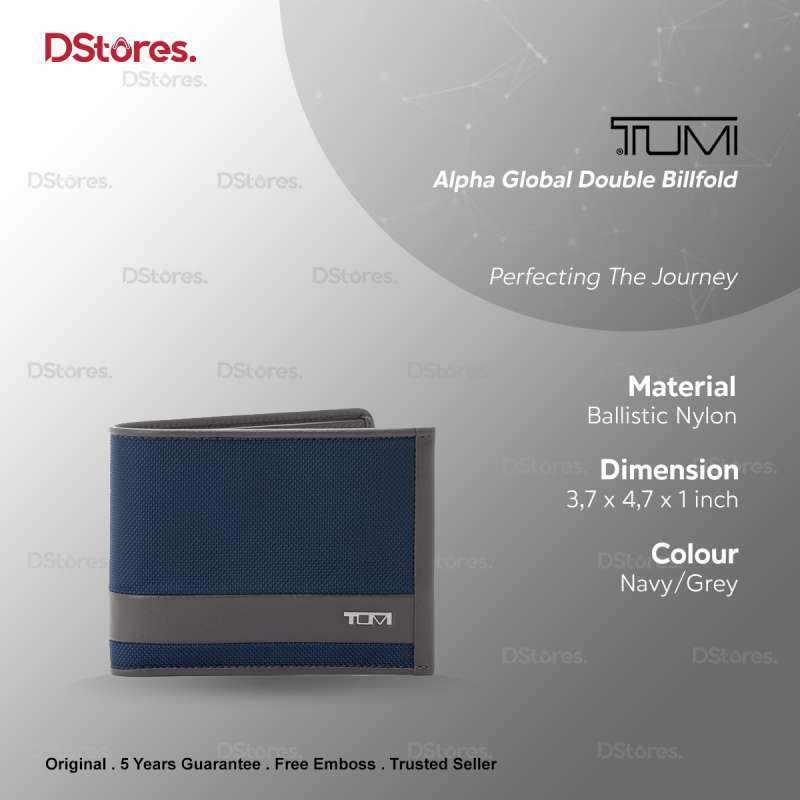 Tumi global clearance double billfold