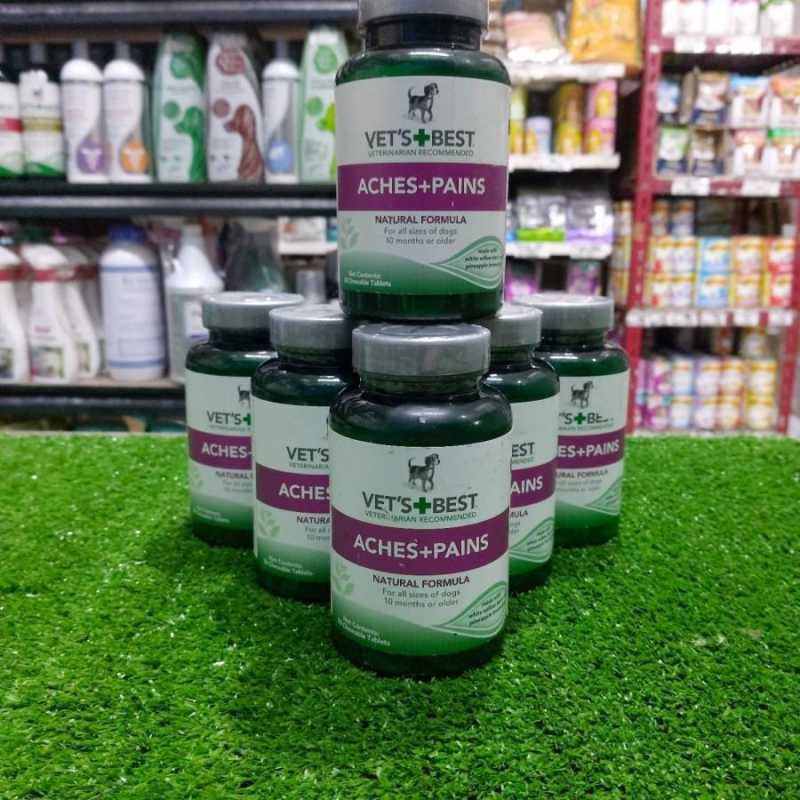 Jual Vets Best Aches Pains Dog 50 tablet Suplement For Joint
