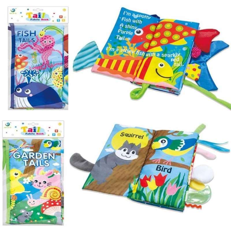 Jual Softbook Soft Book Anak Buku Kain Buku Cerita Anak