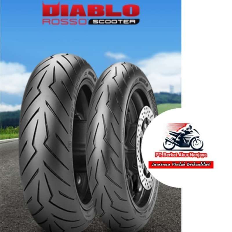 Jual Pirelli Diablo Rosso Scooter 120/70-13 Ban Nmax Tubeless