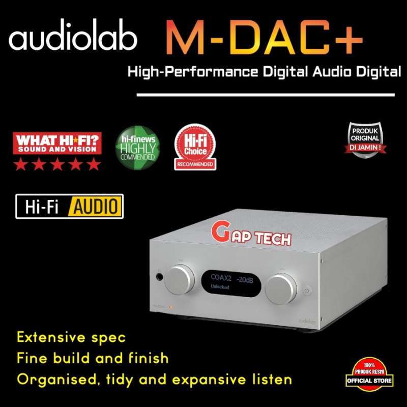 Audiolab M DAC+ M DAC Plus High-Performance Multi-Purpose Audio DAC