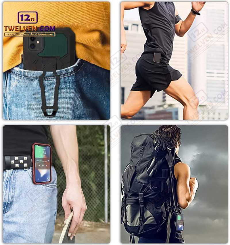 Promo Case Shockproof Infinix Smart Armor Hardcase Stand Clip