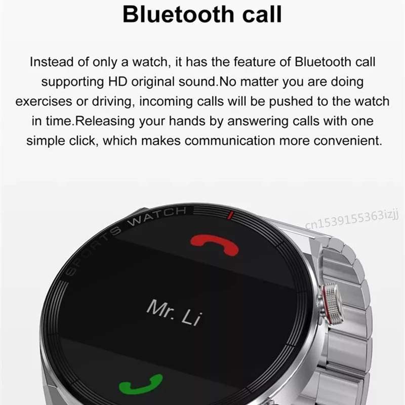 Cara Mengubah Kode Keamanan Smart Watch Produk China Promo Lemfo DT3 Mate Smart Watch Pria 1.5 Inci Layar Penuh Bluetooth Wireless Call Charger Smart Watch NFC GPS Tracker GT3 Pro Max untuk Huawei iOS Diskon 66% di Seller JUNGUAN Official