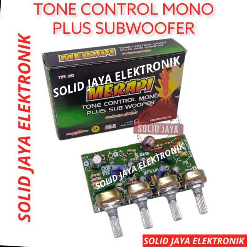 Tone control sales mono plus subwoofer