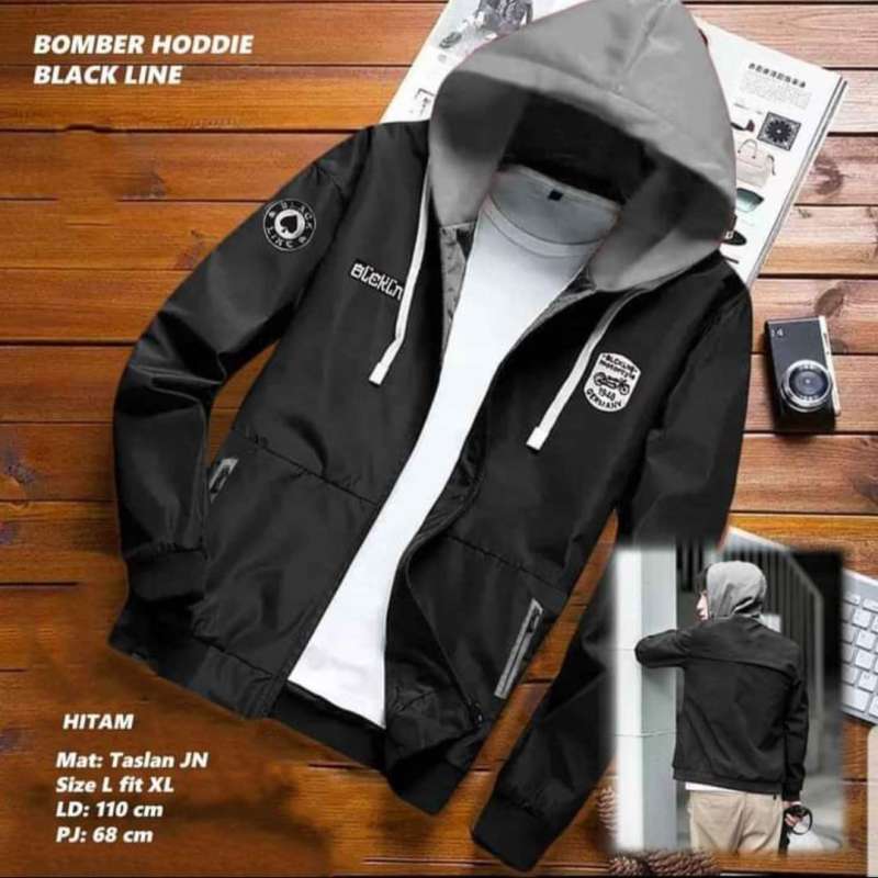 Jaket sales bomber hoodie