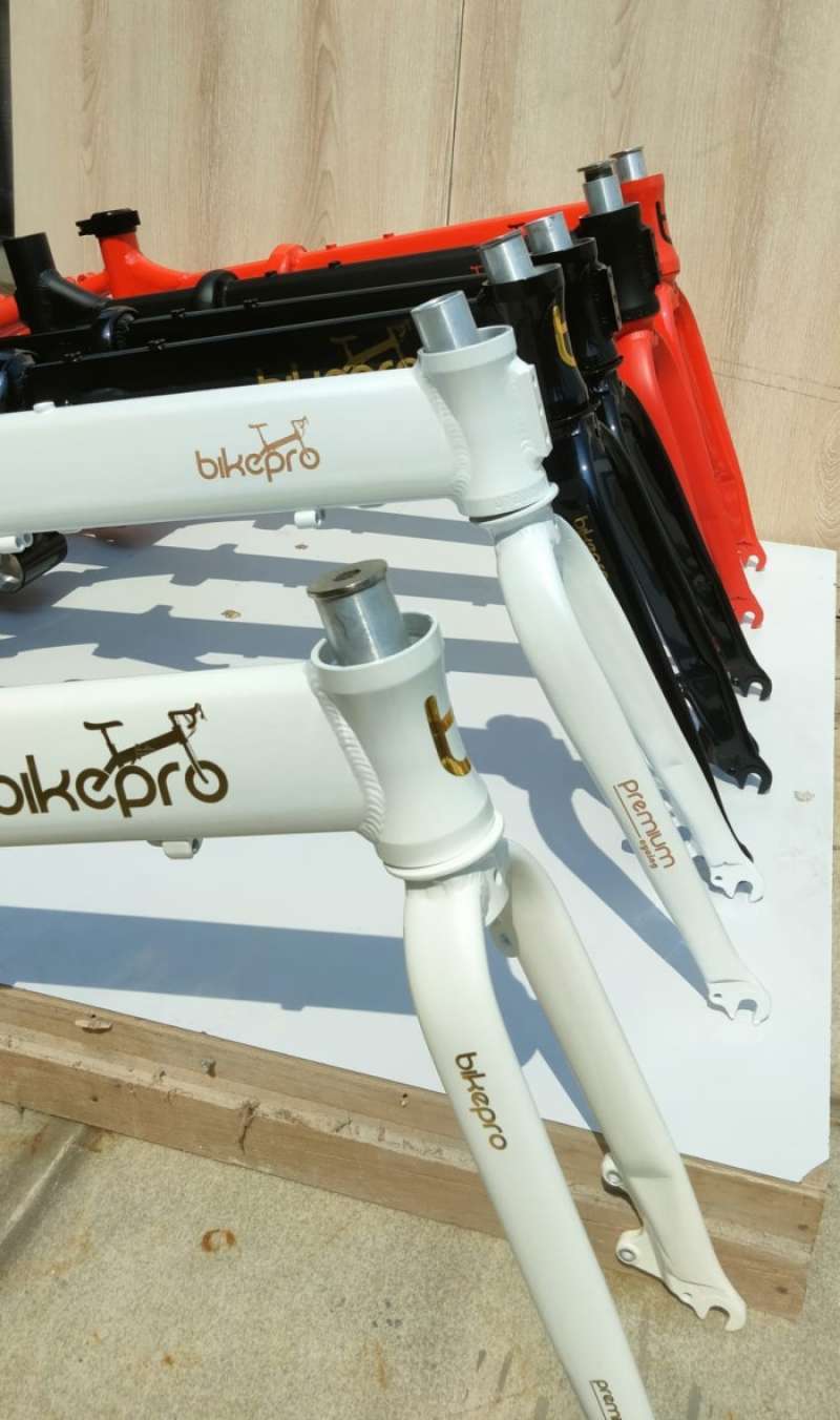 Folding bike sales frame for sale