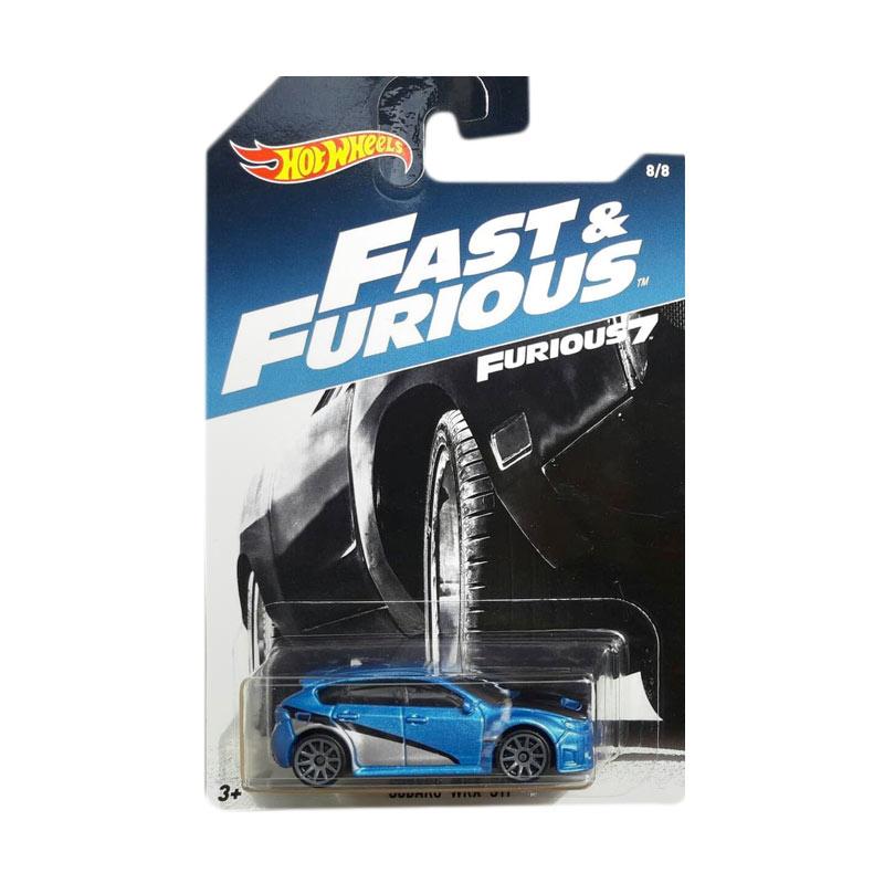 Jual Hot Wheels Fast Furious 2017 Subaru Wrx Sti Diecast Biru