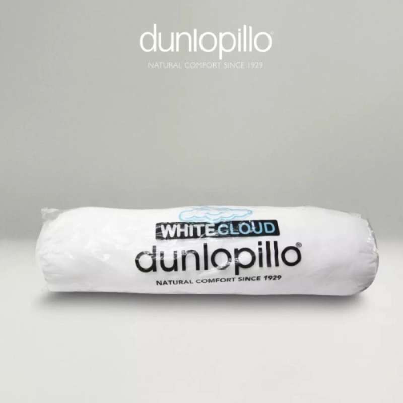 Promo DUNLOPILLO BOLSTER GULING HOTEL WHITE CLOUD DACRON 100