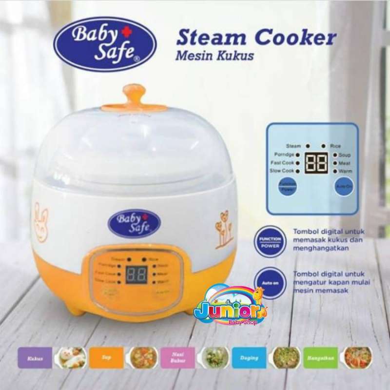Steam cooker baby safe outlet